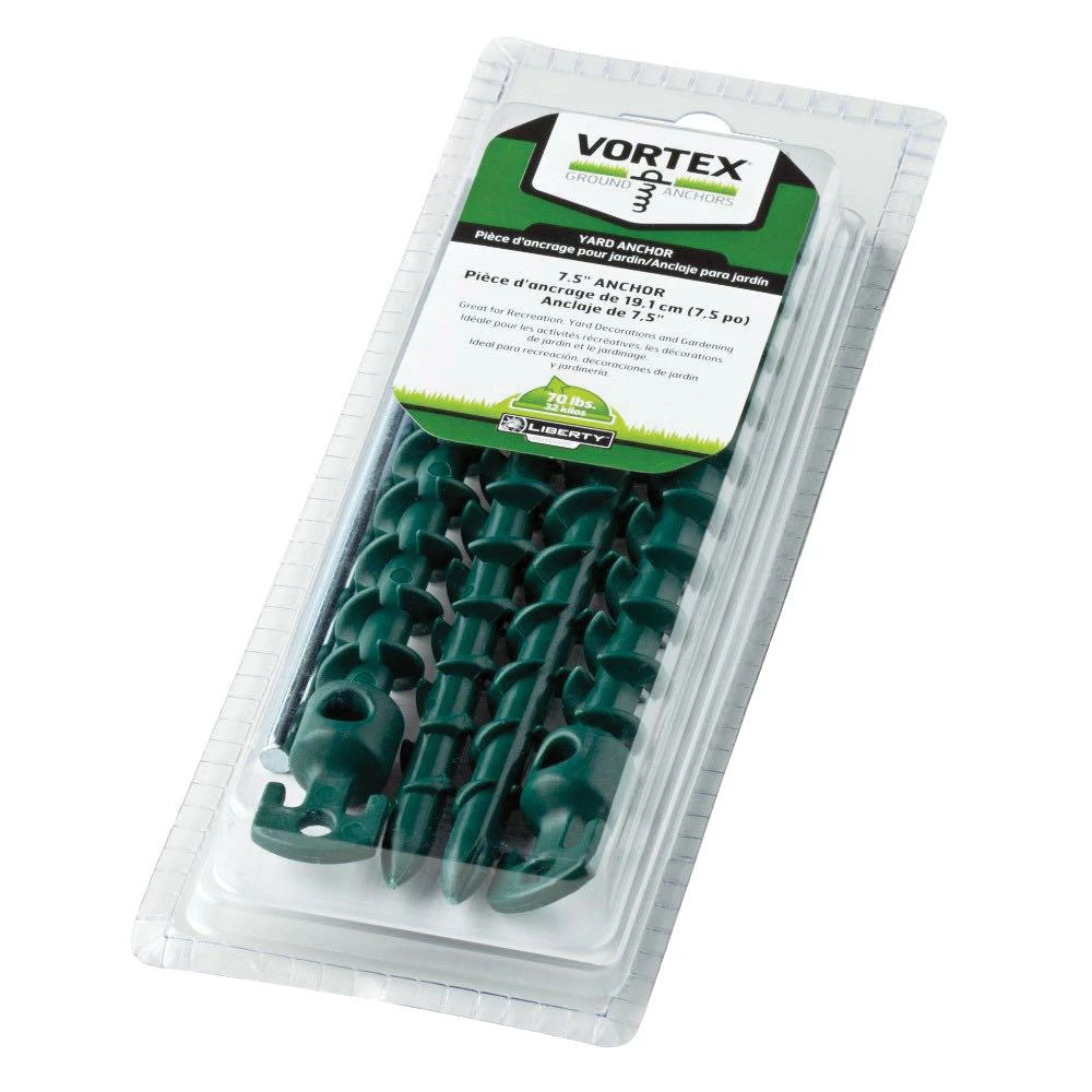 VORTEX Landscape Fabric & Stakes 4-Pack 7.5-in Plastic Landscape Stakes 1 VORTEX Landscape Fabric & Stakes 4-Pack 7.5-in Plastic Landscape Stakes