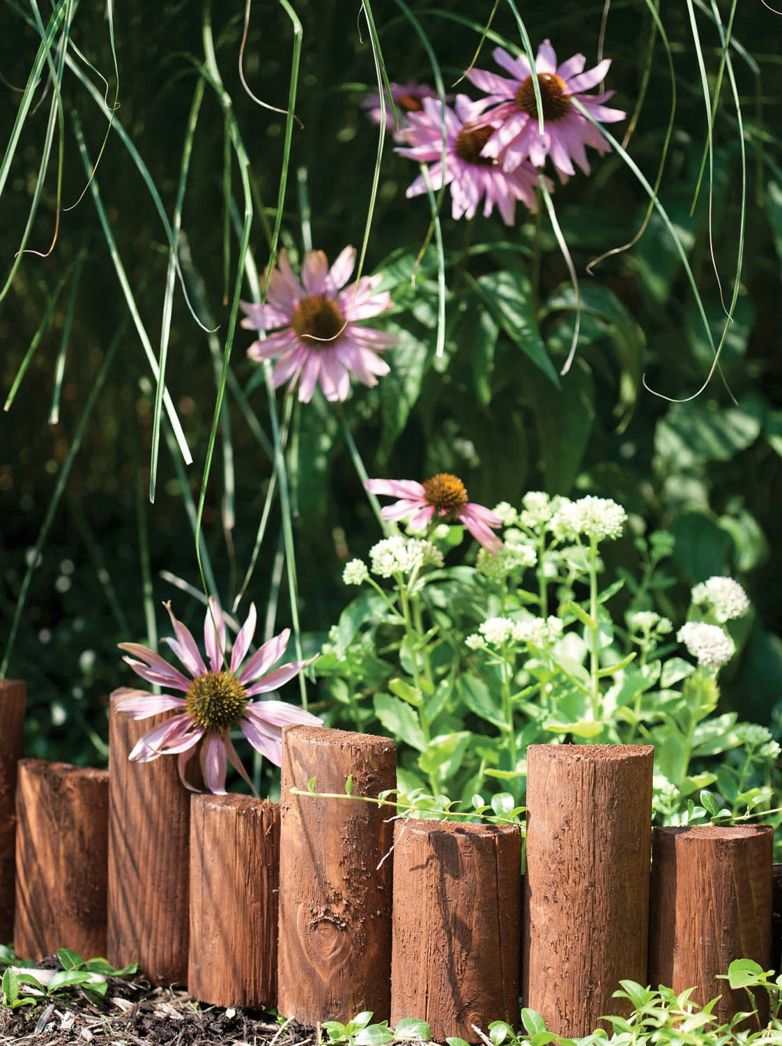 Greenes 3-ft Brown Wood Landscape Edging Section 3 Greenes 3-ft Brown Wood Landscape Edging Section - Image 3