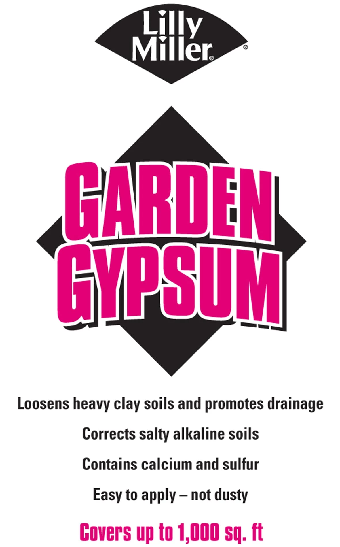Lilly Miller Soil & Soil Amendments Organic Gypsum Improves Soil Structure 1 Lilly Miller Soil & Soil Amendments Organic Gypsum Improves Soil Structure