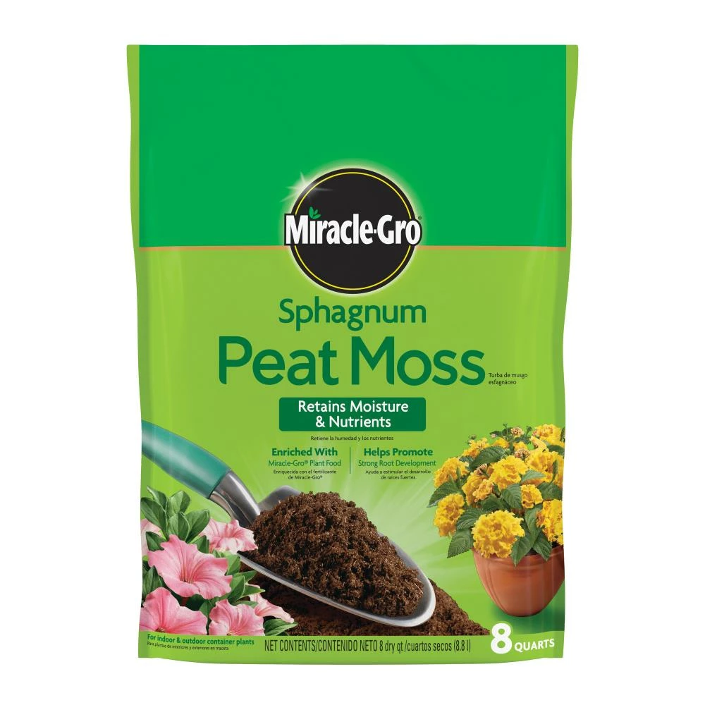 Miracle-Gro Soil & Soil Amendments Moisture Control Peat Moss Moisture Control 1 Miracle-Gro Soil & Soil Amendments Moisture Control Peat Moss Moisture Control