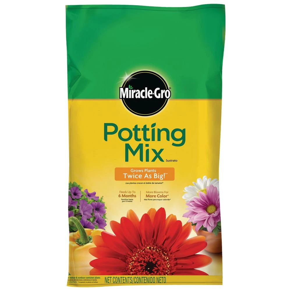 Miracle-Gro Soil & Soil Amendments All Purpose 25-Quart Potting Soil Mix 1 Miracle-Gro Soil & Soil Amendments All Purpose 25-Quart Potting Soil Mix