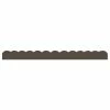 Multy Home Landscape Garden Borders 3.9-ft Terracotta Rubber Landscape Edging Section