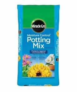 Miracle-Gro Soil & Soil Amendments Moisture Control 50-Quart Potting Soil Mix