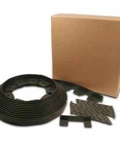 Landscaping Online Outlet 24 EasyFlex 40-ft Black Plastic Landscape Edging Roll
