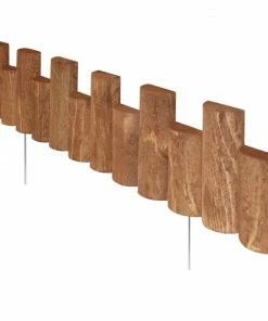 Greenes 3-ft Brown Wood Landscape Edging Section 11 Greenes 3-ft Brown Wood Landscape Edging Section -Landscaping Online Outlet 07676093