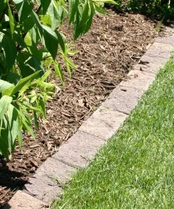 Thing Insignia 5-in L x 8-in W x 3-in H Concrete Straight Edging Stone 9 Thing Insignia 5-in L x 8-in W x 3-in H Concrete Straight Edging Stone -Landscaping Online Outlet 07921842