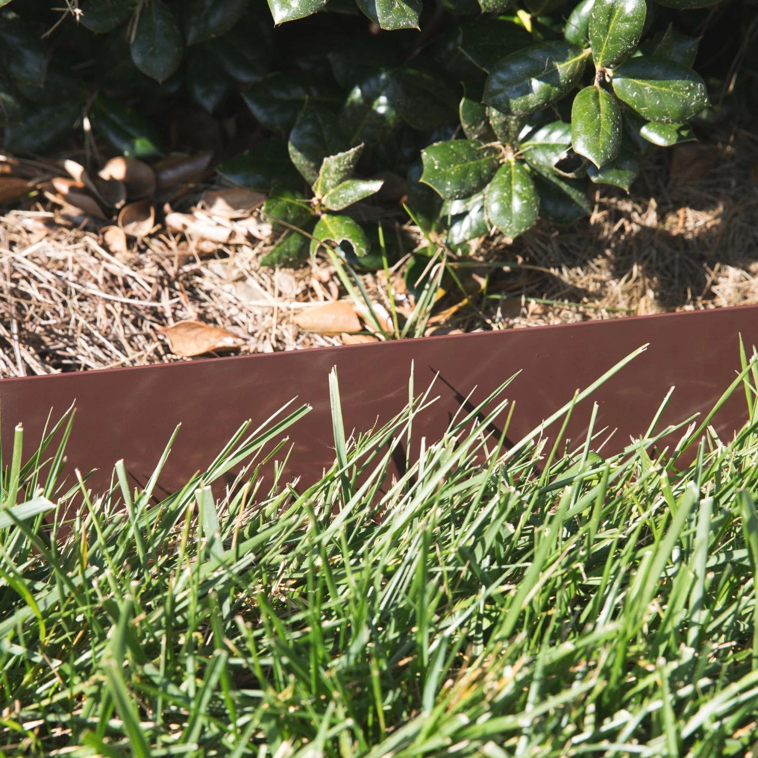 COL-MET 4-ft Brown Powder Coat Steel Landscape Edging Section 2 COL-MET 4-ft Brown Powder Coat Steel Landscape Edging Section - Image 2