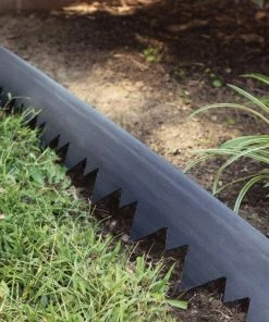 EasyFlex Pound-In Landshark 20-ft Black Plastic Landscape Edging Roll 10 EasyFlex Pound-In Landshark 20-ft Black Plastic Landscape Edging Roll -Landscaping Online Outlet 09549121