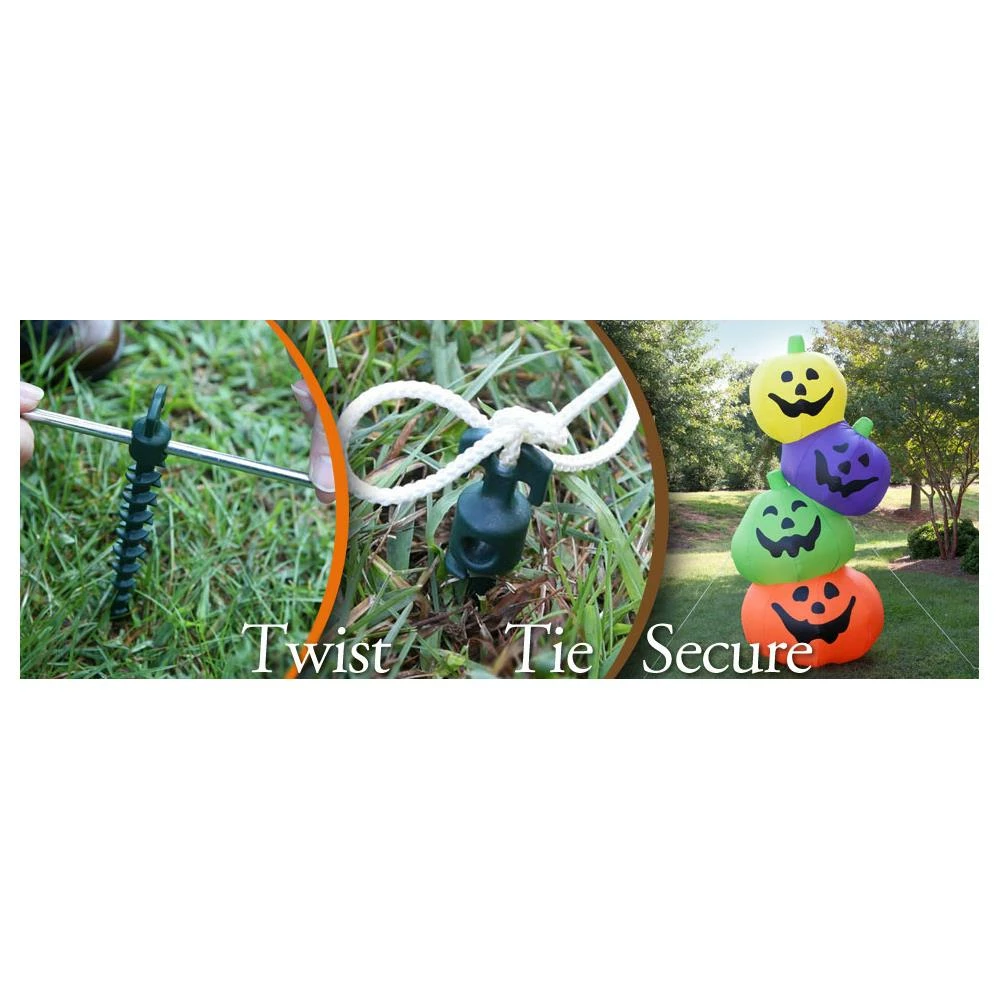 VORTEX Landscape Fabric & Stakes 4-Pack 7.5-in Plastic Landscape Stakes 3 VORTEX Landscape Fabric & Stakes 4-Pack 7.5-in Plastic Landscape Stakes - Image 3