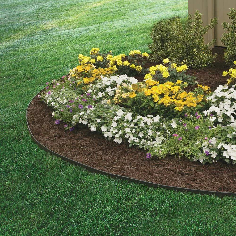 EasyFlex 20-ft Black Plastic Landscape Edging Roll 7 EasyFlex 20-ft Black Plastic Landscape Edging Roll - Image 7