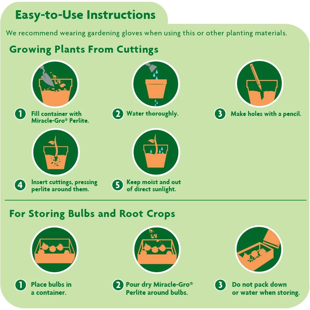 Miracle-Gro Soil & Soil Amendments Perlite Improves Soil Structure 2 Miracle-Gro Soil & Soil Amendments Perlite Improves Soil Structure - Image 2