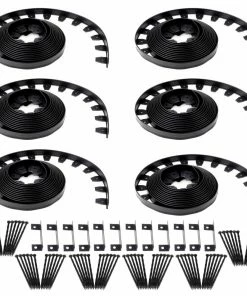 EasyFlex 240-ft Black Plastic Landscape Edging Roll