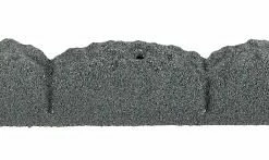 Rubberific 4-ft Gray Rubber Landscape Edging Section