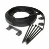 EasyFlex No-Dig 20-ft Black Plastic Landscape Edging Roll