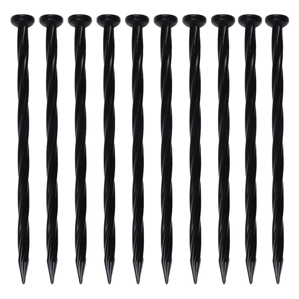 EasyFlex 10-Pack 8-in Black Plastic Edging Stake 1 EasyFlex 10-Pack 8-in Black Plastic Edging Stake