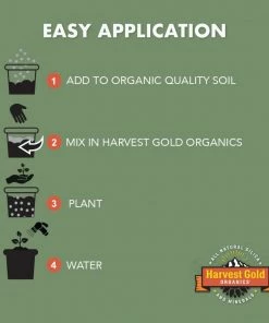 Harvest Gold Organics Soil & Soil Amendments Premium Soil Conditioner Organic Provides Organic Nutrients -Landscaping Online Outlet 12097053