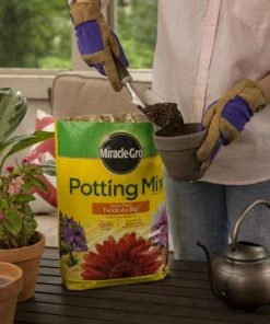 Miracle-Gro Soil & Soil Amendments All Purpose 25-Quart Potting Soil Mix 12 Miracle-Gro Soil & Soil Amendments All Purpose 25-Quart Potting Soil Mix -Landscaping Online Outlet 12477367