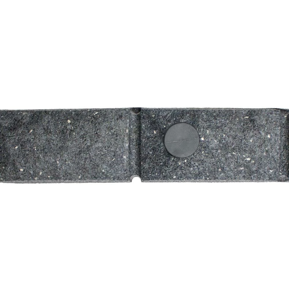 Multy Home Castle Stone Garden Border 4-ft Grey Rubber Landscape Edging Section 4 Multy Home Castle Stone Garden Border 4-ft Grey Rubber Landscape Edging Section - Image 4