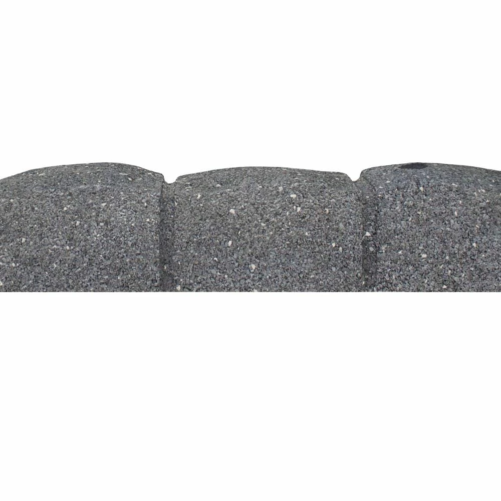 Multy Home Castle Stone Garden Border 4-ft Grey Rubber Landscape Edging Section 5 Multy Home Castle Stone Garden Border 4-ft Grey Rubber Landscape Edging Section - Image 5