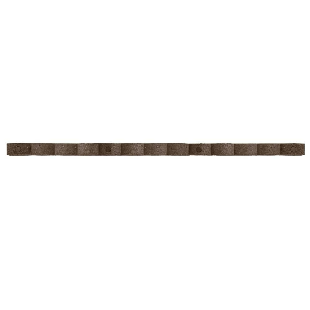 Multy Home Landscape Garden Borders 3.9-ft Terracotta Rubber Landscape Edging Section 3 Multy Home Landscape Garden Borders 3.9-ft Terracotta Rubber Landscape Edging Section - Image 3
