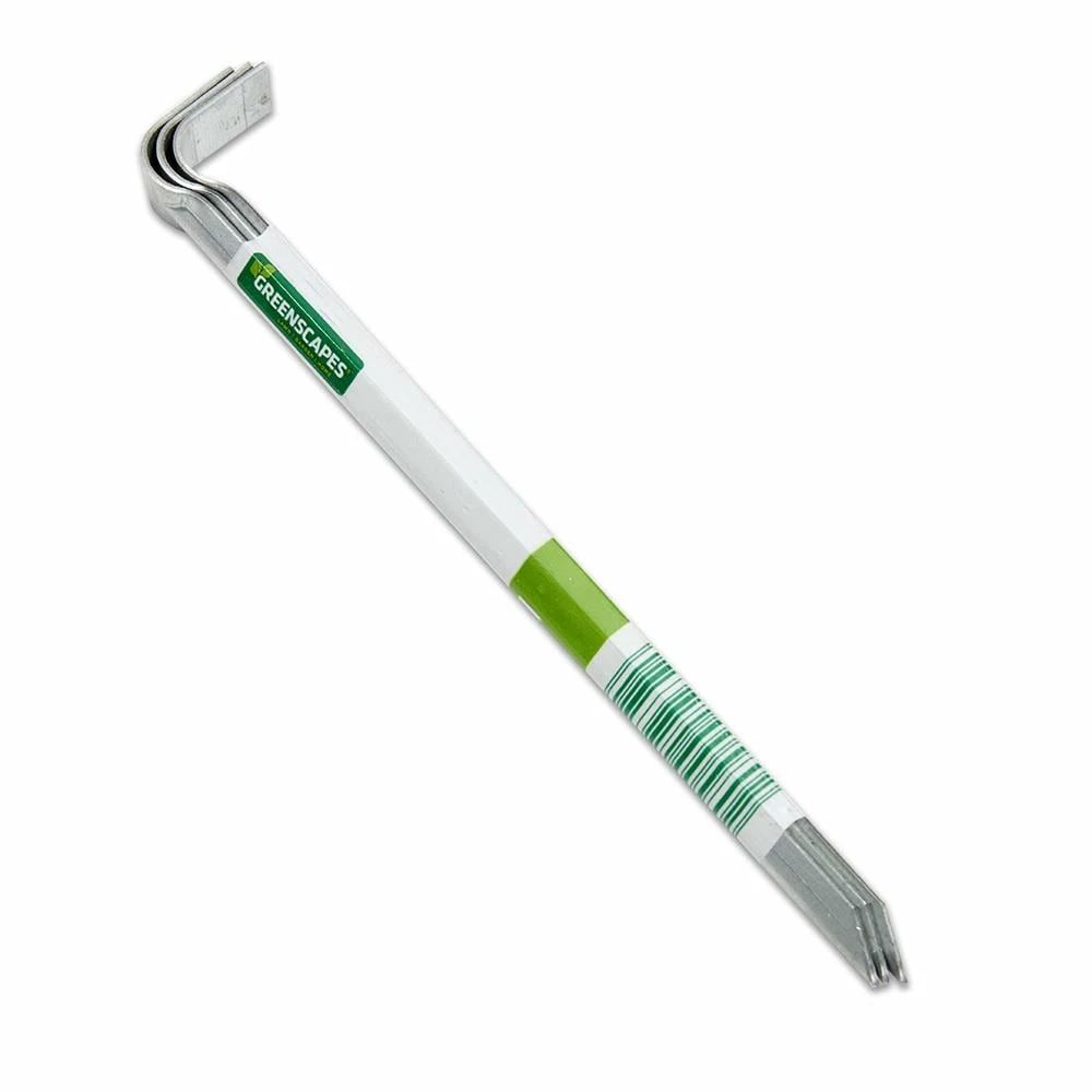 Greenscapes 3-Pack 9.25-in Silver Galvanized Steel Edging Stake 2 Greenscapes 3-Pack 9.25-in Silver Galvanized Steel Edging Stake - Image 2