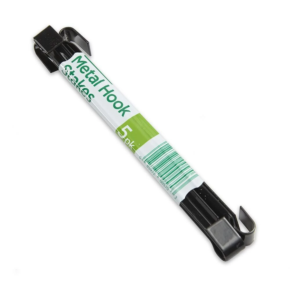Greenscapes Edging 5 pk Metal Hook Stakes 2 Greenscapes Edging 5 pk Metal Hook Stakes - Image 2
