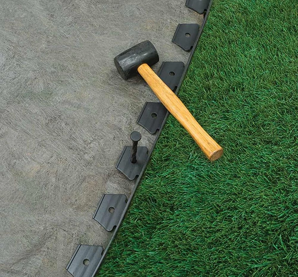 EasyFlex No-Dig 20-ft Black Plastic Landscape Edging Roll 3 EasyFlex No-Dig 20-ft Black Plastic Landscape Edging Roll - Image 3