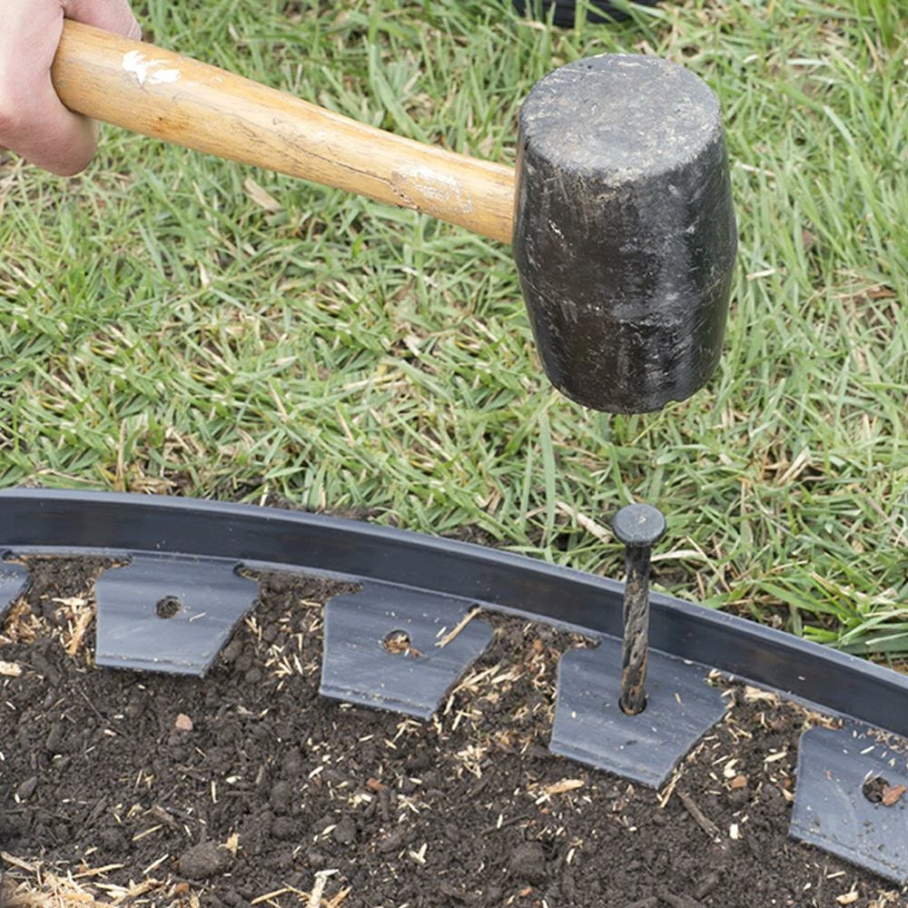 EasyFlex 10-Pack 8-in Black Plastic Edging Stake 3 EasyFlex 10-Pack 8-in Black Plastic Edging Stake - Image 3