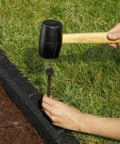 Rubberific 4-ft Black Rubber Landscape Edging Section 20 Rubberific 4-ft Black Rubber Landscape Edging Section -Landscaping Online Outlet 15926961