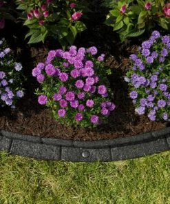 Rubberific 4-ft Black Rubber Landscape Edging Section 21 Rubberific 4-ft Black Rubber Landscape Edging Section -Landscaping Online Outlet 15926962