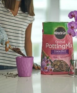 Miracle-Gro Soil & Soil Amendments Orchid 8-Quart Potting Soil Mix 12 Miracle-Gro Soil & Soil Amendments Orchid 8-Quart Potting Soil Mix -Landscaping Online Outlet 16804206