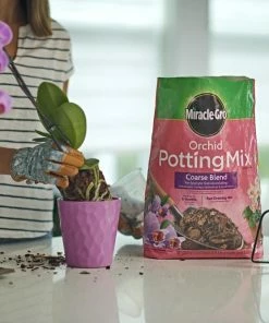 Miracle-Gro Soil & Soil Amendments Orchid 8-Quart Potting Soil Mix 13 Miracle-Gro Soil & Soil Amendments Orchid 8-Quart Potting Soil Mix -Landscaping Online Outlet 16804207