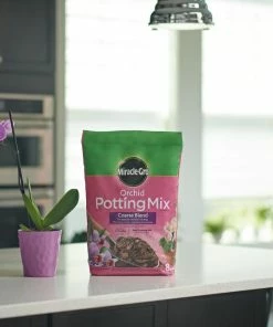 Miracle-Gro Soil & Soil Amendments Orchid 8-Quart Potting Soil Mix 10 Miracle-Gro Soil & Soil Amendments Orchid 8-Quart Potting Soil Mix -Landscaping Online Outlet 16804208