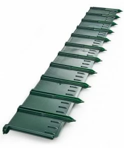 Greenscapes 3-ft Green Plastic Landscape Edging Section 11 Greenscapes 3-ft Green Plastic Landscape Edging Section -Landscaping Online Outlet 17707293