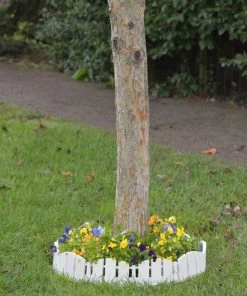 EasyFlex 8-Pack 10-ft White Plastic Landscape Edging Bundle 6 EasyFlex 8-Pack 10-ft White Plastic Landscape Edging Bundle -Landscaping Online Outlet 40457079