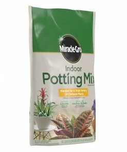 Miracle-Gro Soil & Soil Amendments Indoor 6-Quart Potting Soil Mix -Landscaping Online Outlet 41418557