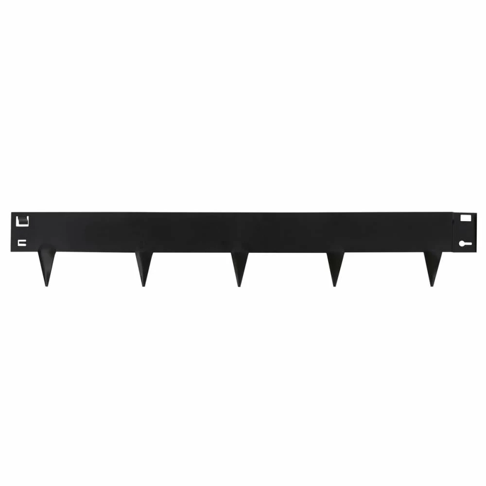 IRONRIDGE 5-Pack Black Landscape edging section 1 IRONRIDGE 5-Pack Black Landscape edging section