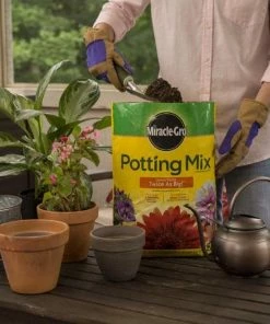 Miracle-Gro Soil & Soil Amendments Potting Mix Bundle 8-Quart Potting Soil Mix 15 Miracle-Gro Soil & Soil Amendments Potting Mix Bundle 8-Quart Potting Soil Mix -Landscaping Online Outlet 44004193