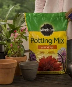 Miracle-Gro Soil & Soil Amendments Potting Mix Bundle 8-Quart Potting Soil Mix 17 Miracle-Gro Soil & Soil Amendments Potting Mix Bundle 8-Quart Potting Soil Mix -Landscaping Online Outlet 44004204
