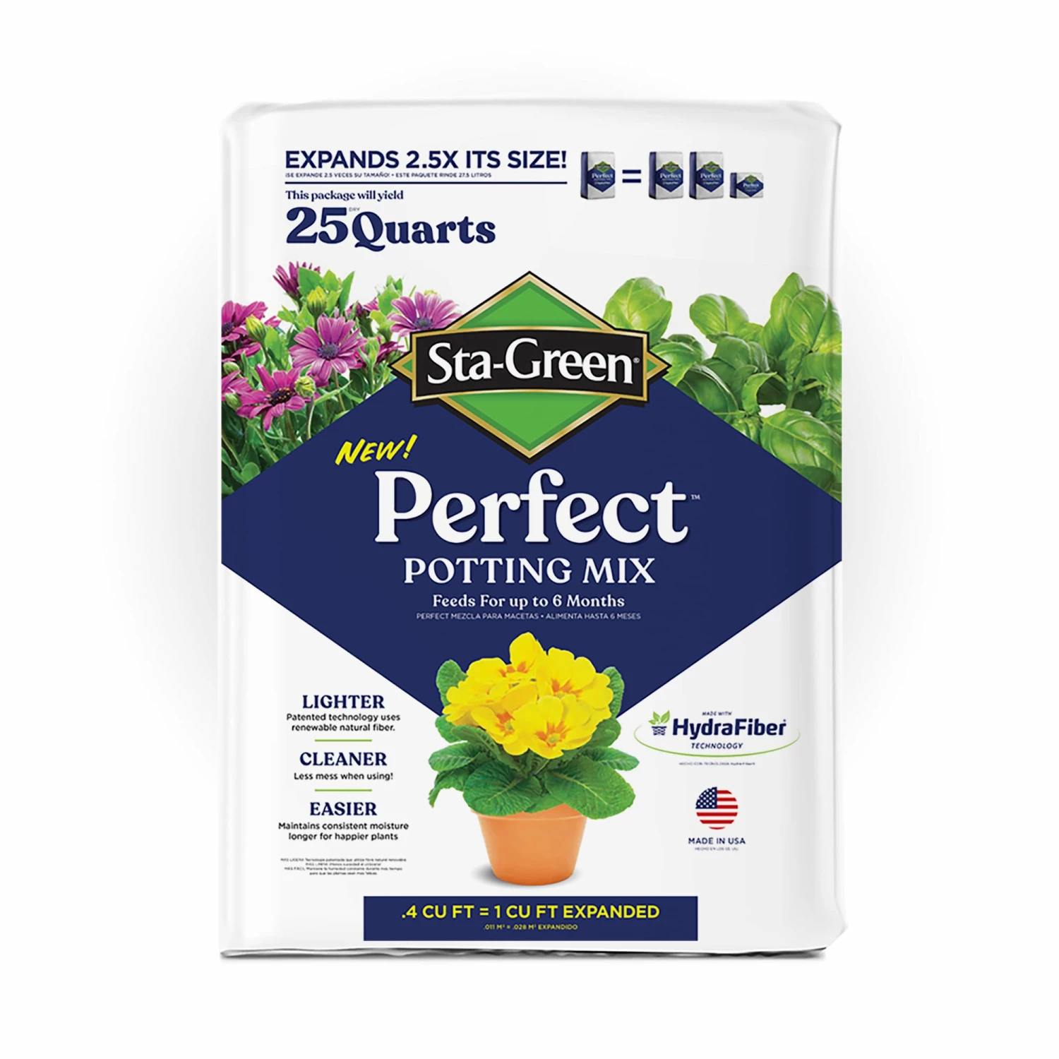 Sta-Green Soil & Soil Amendments Perfect 25-Quart Potting Soil Mix 1 Sta-Green Soil & Soil Amendments Perfect 25-Quart Potting Soil Mix