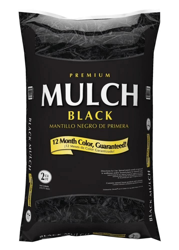 Thing Premium 2-cu ft Black Hardwood Mulch 1 Thing Premium 2-cu ft Black Hardwood Mulch